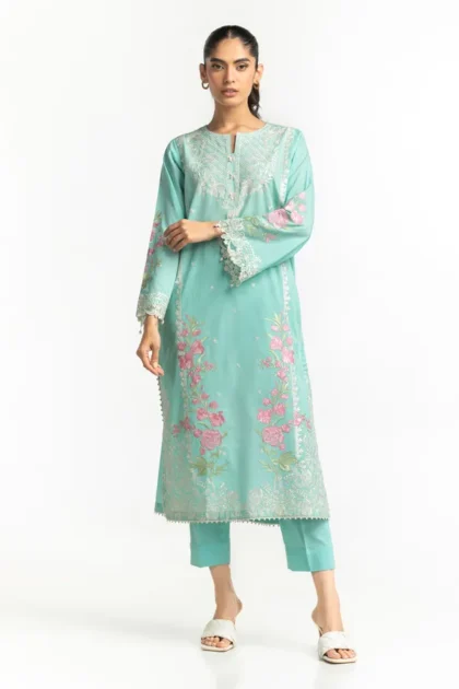 Share Cambric Embroidered Shirt